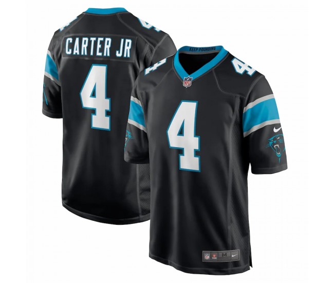 Carolina Panthers Jermaine Carter Men's Nike Black Game Player Jersey