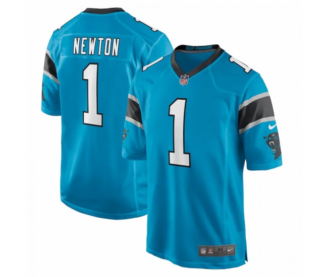 Carolina Panthers Cam Newton Men's Nike Blue Alternate Player Game Jersey