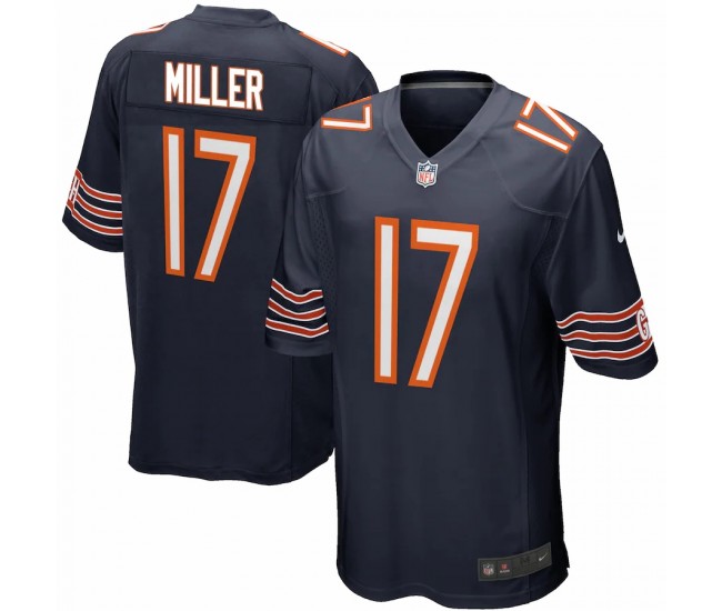 Chicago Bears Anthony Miller Men's Nike Navy Game Player Jersey
