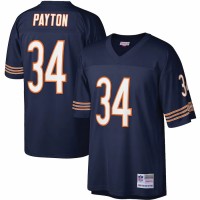Chicago Bears Walter Payton Men's Mitchell & Ness Navy Legacy Replica Jersey