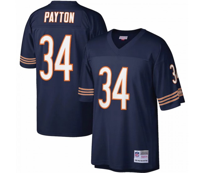Chicago Bears Walter Payton Men's Mitchell & Ness Navy Legacy Replica Jersey