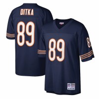 Chicago Bears Mike Ditka Men's Mitchell & Ness Navy Legacy Replica Jersey