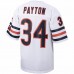 Chicago Bears Walter Payton Men's Mitchell & Ness White 1985 Authentic Throwback Retired Player Jersey