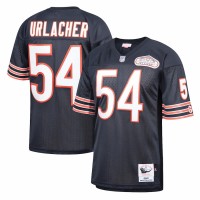 Chicago Bears Brian Urlacher Men's Mitchell & Ness Navy 2001 Authentic Throwback Retired Player Jersey