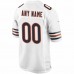 Chicago Bears Men's Nike White Custom Game Jersey