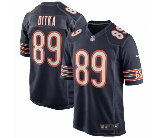 Chicago Bears Mike Ditka Men's Nike Navy Game Retired Player Jersey