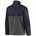 Chicago Bears Men's G-III Sports by Carl Banks Navy/Charcoal Advance Transitional Quarter-Zip Jacket
