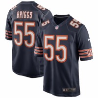 Chicago Bears Lance Briggs Men's Nike Navy Game Retired Player Jersey