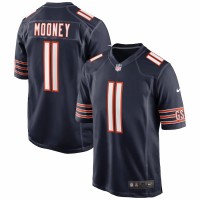 Chicago Bears Darnell Mooney Men's Nike Navy Game Jersey