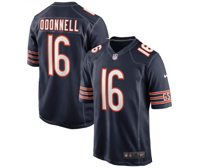 Chicago Bears Pat O'Donnell Men's Nike Navy Game Jersey