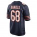 Chicago Bears James Daniels Men's Nike Navy Game Jersey