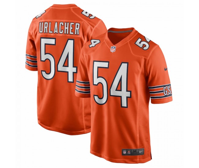 Chicago Bears Brian Urlacher Men's Nike Orange Retired Player Jersey