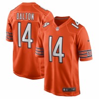 Chicago Bears Andy Dalton Men's Nike Orange Alternate Game Player Jersey