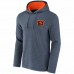 Chicago Bears Men's NFL x Darius Rucker Collection by Fanatics Heathered Navy Waffle Knit Pullover Hoodie