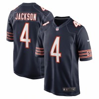 Chicago Bears Eddie Jackson Men's Nike Navy Game Player Jersey