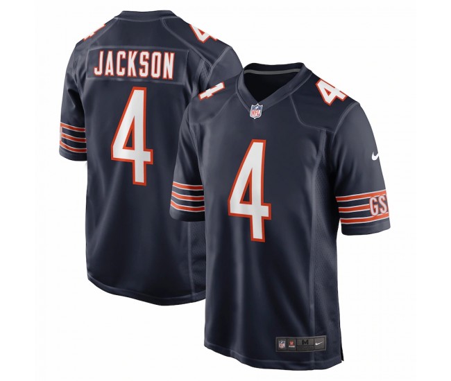 Chicago Bears Eddie Jackson Men's Nike Navy Game Player Jersey