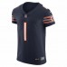 Chicago Bears Justin Fields Men's Nike Navy Vapor Elite Jersey