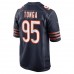 Chicago Bears Khyiris Tonga Men's Nike Navy Game Jersey