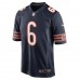 Chicago Bears Danny Trevathan Men's Nike Navy Game Player Jersey