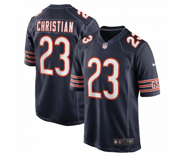 Chicago Bears Marqui Christian Men's Nike Navy Player Game Jersey