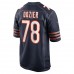 Chicago Bears Dakota Dozier Men's Nike Navy Game Jersey