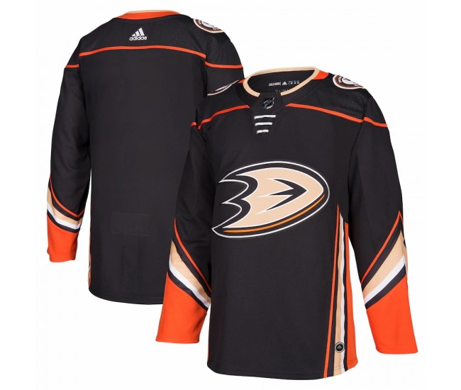 Anaheim Ducks Men's adidas Black Home Authentic Blank Jersey