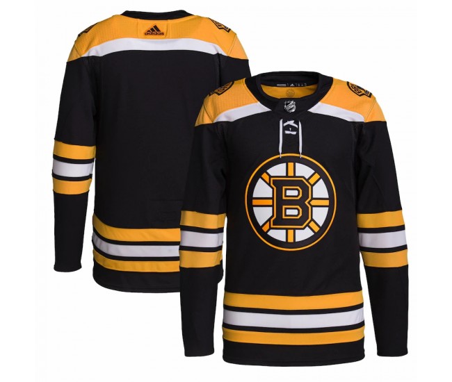 Boston Bruins Men's adidas Black Home Primegreen Authentic Pro Jersey