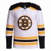 Boston Bruins Men's adidas White Away Primegreen Authentic Pro Jersey