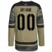 Boston Bruins Men's adidas Camo Military Appreciation Team Authentic Custom Practice Jersey