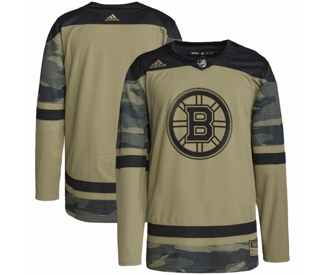 Boston Bruins Men's adidas Camo Military Appreciation Team Authentic Practice Jersey