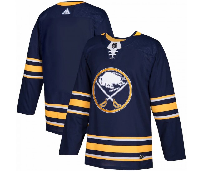 Buffalo Sabres Men's adidas Navy Home Authentic Blank Jersey
