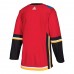 Calgary Flames Men's adidas Red Home Authentic Blank Jersey