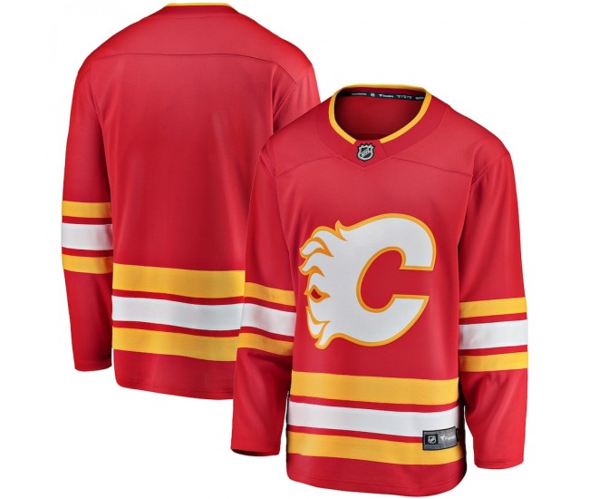 Calgary Flames Men's Fanatics Branded Red Home Breakaway Jersey