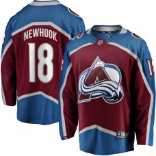 Colorado Avalanche Alex Newhook Men's Fanatics Branded Burgundy Home Breakaway Player Jersey