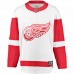Detroit Red Wings Men's Fanatics Branded White Breakaway Away Jersey