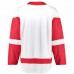 Detroit Red Wings Men's Fanatics Branded White Breakaway Away Jersey