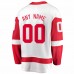 Detroit Red Wings Men's Fanatics Branded White Away Breakaway Custom Jersey