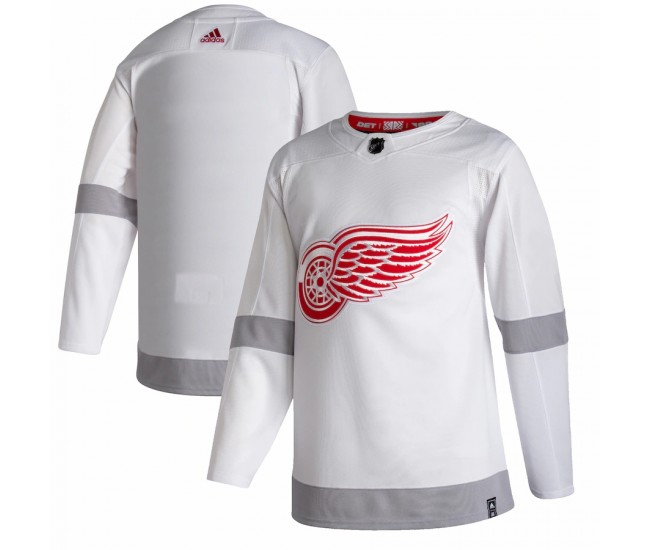 Detroit Red Wings Men's adidas White 2020/21 Reverse Retro Authentic Jersey