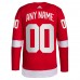 Detroit Red Wings Men's adidas Red Home Primegreen Authentic Pro Custom Jersey