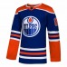 Edmonton Oilers Men's adidas Royal Alternate Authentic Custom Jersey