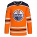 Edmonton Oilers Men's adidas Orange Home Authentic Pro Custom Jersey