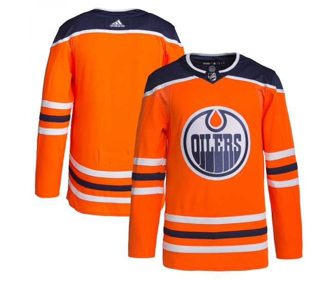 Edmonton Oilers Men's adidas Orange Home Authentic Pro Jersey