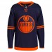Edmonton Oilers Men's adidas Navy Alternate Primegreen Authentic Pro Blank Jersey