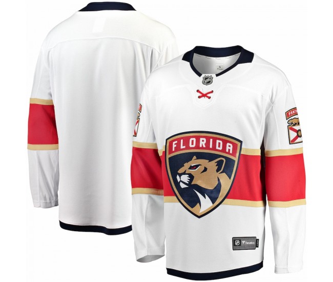 Florida Panthers Men's Fanatics Branded White Breakaway Away Jersey