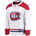 Montreal Canadiens Men's Fanatics Branded White Breakaway Away Jersey