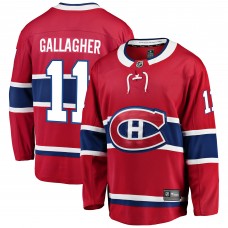 Montreal Canadiens Brendan Gallagher Men's Fanatics Branded Red Breakaway Player Jersey