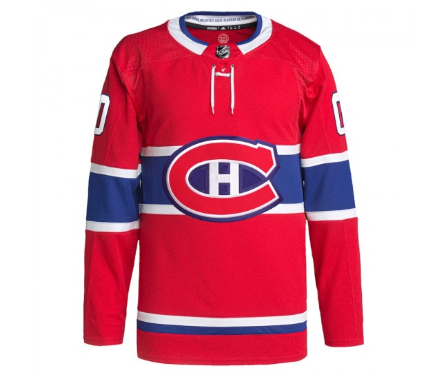 Montreal Canadiens Men's adidas Red Home Primegreen Authentic Pro Custom Jersey