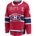 Montreal Canadiens Shea Weber Men's Fanatics Branded Red Home 2021 Stanley Cup Final Bound Breakaway Jersey