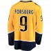 Nashville Predators Filip Forsberg Men's Fanatics Branded Gold Breakaway Player Jersey