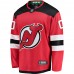 New Jersey Devils Men's Fanatics Branded Red Home Breakaway Custom Jersey